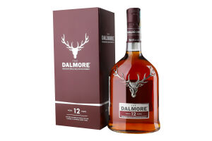 Виски 0.7л 40% шотландский односолодовый высокогорный 12 лет Dalmore к/у