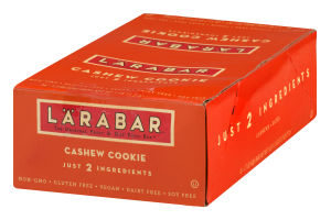 Larabar Fruit & Nut Food Bar Cashew Cookie - 16 CT