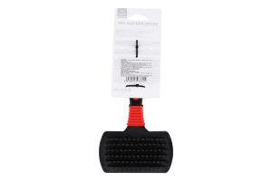 Щітка-пуходерка для тварин двостороння 18x10,5см