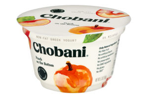 Chobani Greek Yogurt Peach On The Bottom