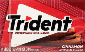 Гумка жувальна Trident з корицею