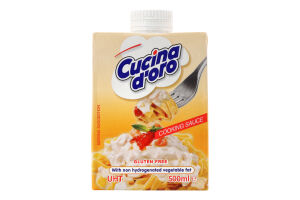 Замінник вершків на рослинній основі 23% 0,5л т/брік Cucina d'oro
