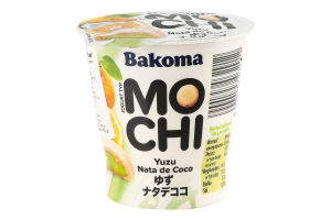 Йогурт Bakoma Мочі з юзу та Ната де Коко