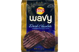 Lay's Wavy Dark Chocolate Covered Potato Chips