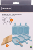 Набір для морозива Nerthus форми 6шт +палички 50шт