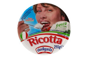 Сыр 10% Ricotta Sterilgarda Alimentari ст 250г