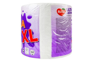 Рушник паперовий 3-х шаровий 640 відривів XL Ultra absorb Ruta 1шт