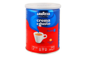 Кава мелена Lavazza Crema e Gusto з/б 250г