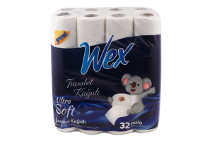 Туалетний папір Wex 32 рул. 2 шари И313 (Туреччина)