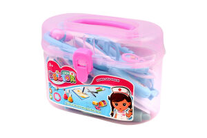 Набір іграшковий Лікар Стетоскоп+Шприц+Окуляри+Аксесуари у валізі Solar