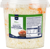 Капуста білоголова маринована з підсолоджувачами Metro Chef відро 1кг