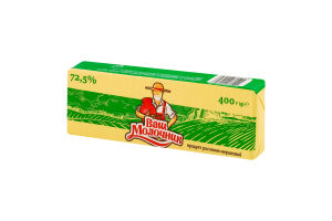 Продукт растительно-сливочный 72.5% Паста Ваш Молочник м/у 400г