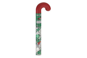 KISSES Holiday Milk Chocolates Candy Filled Cane, 2.88 oz