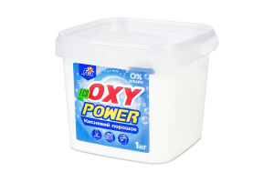 Пральний порошок Оксі павер кисневий 1кг відро Фокс