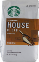 Starbucks House Blend Medium Ground Coffee