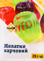 Желатин пищевой ЛотОК м/у 25г