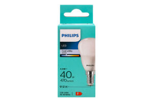 Лампа светодиодная 40W Е14 470lm 4000K №9290035407 Philips 1шт