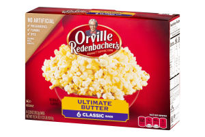 Orville Redenbacher's Gourmet Popping Corn Ultimate Butter - 6 CT