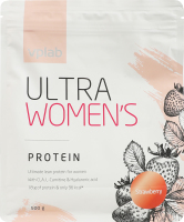 Добавка диетическая клубника Протеиновый коктейль для женщин Ultra Women's Vplab 500г