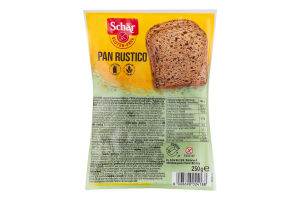 Хлеб нарезной многозерновой без глютена Pan Rustico Schar м/у 250г