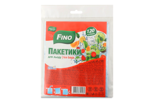 Пакети для льоду Fino 120шт