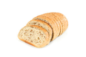 Хліб половинка в нарізці без доданого цукру Зерновий дар Цар хліб м/у 325г