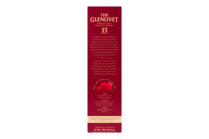 Виски 700мл 40% шотландский односолодовый 15 лет The Glenlivet к/у
