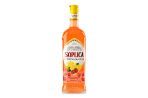Лікер 0.5л 25% Лимон і малина Soplica пл