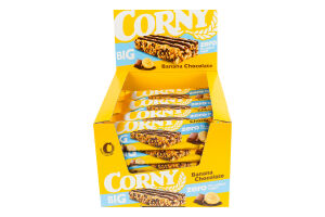Батончик злаковый с молочным шоколадом и бананом без сахара Corny м/у 40г