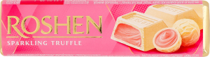 Батон из белой какаосодержащей глазури с трюфельной начинкой Игристый трюфель Roshen м/у 39г