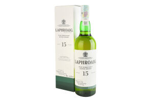 Виски 0.7л 46% односолодовый 15YO Laphroaig к/у