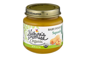 Nature's Promise Organic Baby Food Squash 6m+