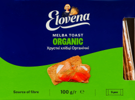 Хлебцы из злаков хрустящие органические Elovena к/у 100г
