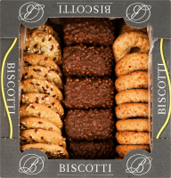 Печиво здобне пісочно-відсадне Деміціо Мікс Biscotti к/у 0.45кг