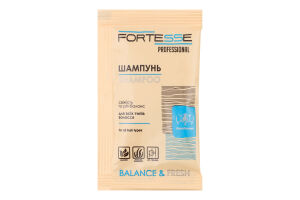 Шампунь для волосся Balance&Fresh Professional Fortesse 15мл