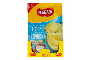 Пюре картопляне швидкого приготування Вершки Reeva м/у 60г
