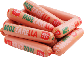 Сосиски М'ясна Гільдія с сыром Моцарелла в/с п/а