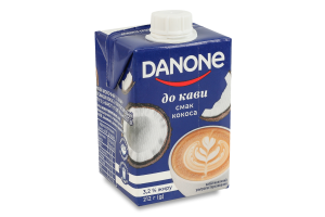 Напиток молочный 3.2% ультрапастеризованный со вкусом кокоса К кофе Danone т/п 212г
