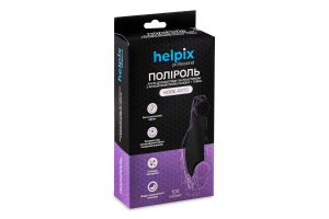 Полироль для ухода за пластиком с ароматизатором салона + губка Новое авто Professional Helpix 100мл