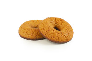 Печиво цукрове з цільнозерновим борошном та корицею Хрусткі колечка Toniya к/у 230г