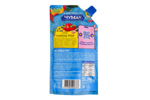 Соус Лаваш ролл Чумак д/п 200г