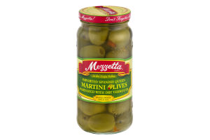 Mezzetta Martini Olives Imported Spanish Queen Marinated With Dry Vermouth