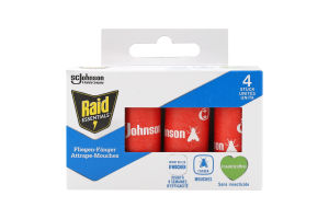 Стрічка липка Захист від мух Essentials Raid 4шт