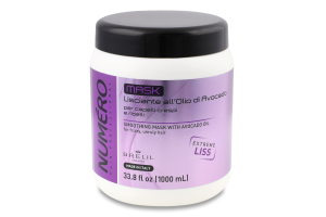 Маска д/волосся розгладжуюча з олією авокадо 1000мл Нумеро