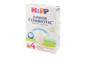 Смесь молочная сухая для детей от 18мес 4 Organic combiotic Hipp к/у 500г