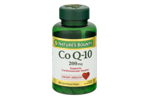 Nature's Bounty CoQ-10 200 MG Rapid Release Softgels - 80 CT