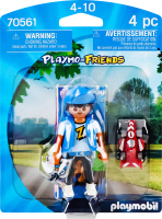 Конструктор для детей от 4лет №70561 Мальчик с автомобилем Playmo-Friends Playmobil 1шт