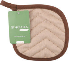 Прихватка Суцвіття бежева напівпанама 15*15см Homeline