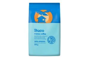 Кофе натуральный жареный молотый Cuban coffee Buco м/у 200г