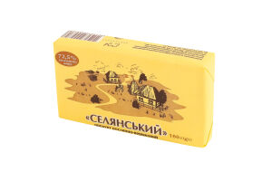 Продукт растительно-сливочный 72.5% Крестьянский ДП Старокостянтинівський молочний завод м/у 180г